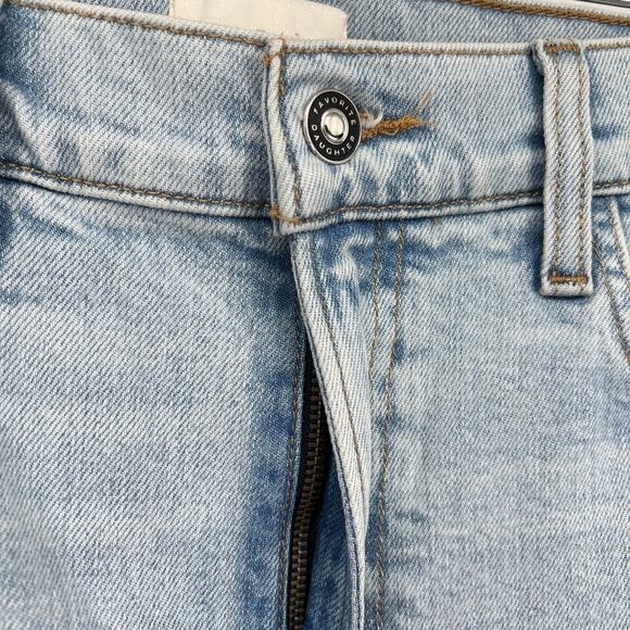 Favorite Daughter The Valentina Super High Rise Ankle Jeans Women's 27 Blue - Picture 10 of 14